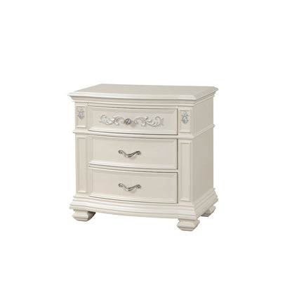 Valentina Pearl 5-Piece Bedroom Set with LED Lighting, Queen