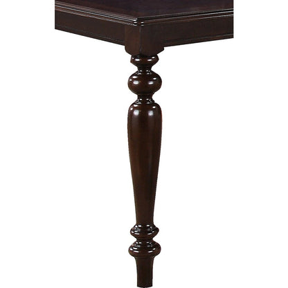 Zora Collection Cherry 7-Piece Dining Set