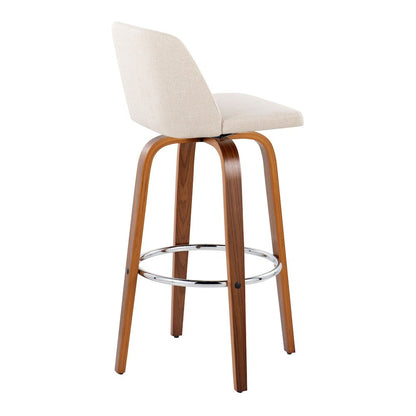 Toriano 30" Fixed-Height Barstool - Set of 2