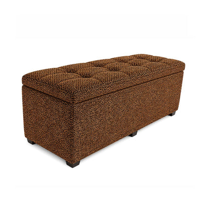Esplanade Bed Bench Velvet Leopard