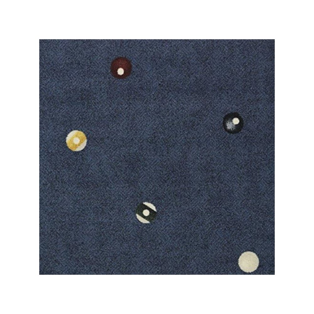 Games People Play Open Table 7'8" x 10'9" Area Rug in Color Navy