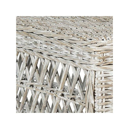 SHILA WICKER COFFEE TABLE