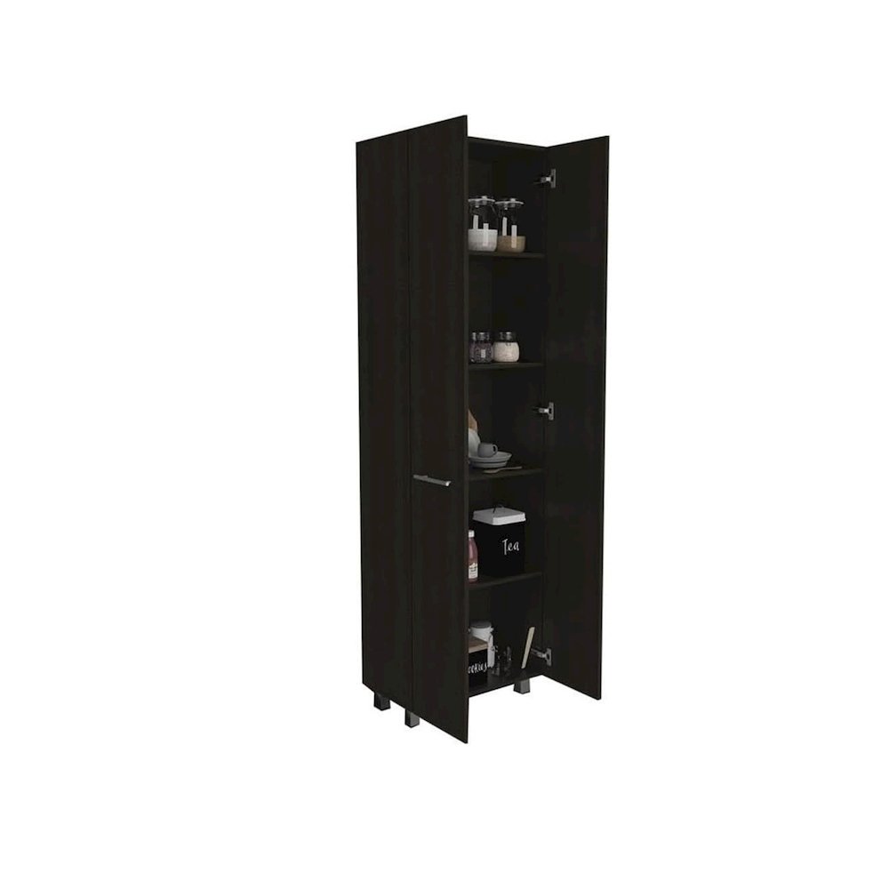 Baleare Pantry Black MDF