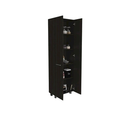 Baleare Pantry Black MDF