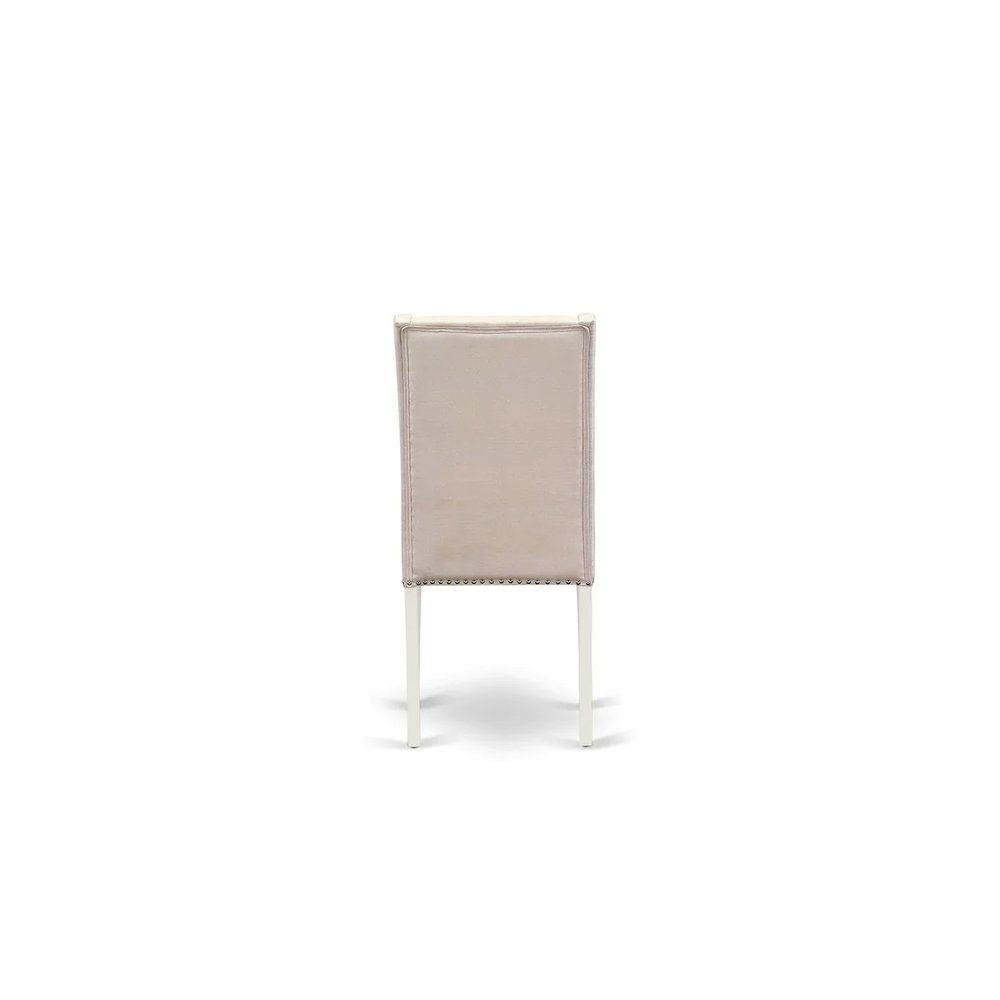 Dining Room Set Linen White, SHFL5-WHI-01