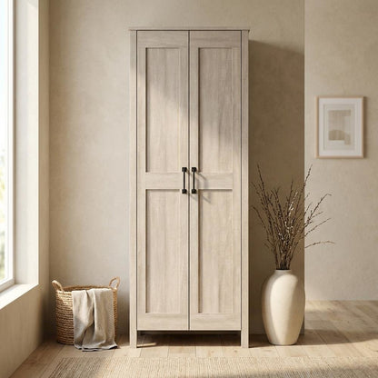 Miscellaneous Storage Storage Cabinet, Spring Maple finish
