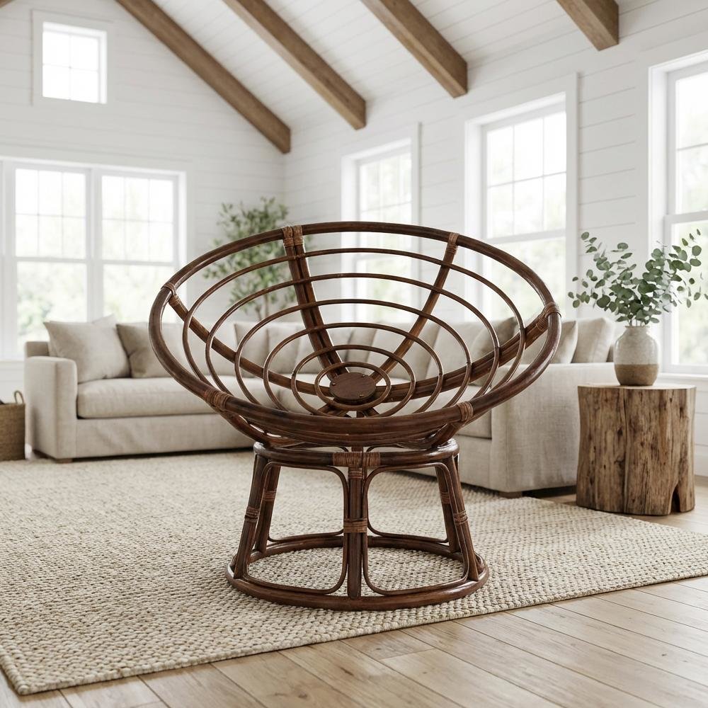 42-inch Rattan Papasan Chair Frame Only
