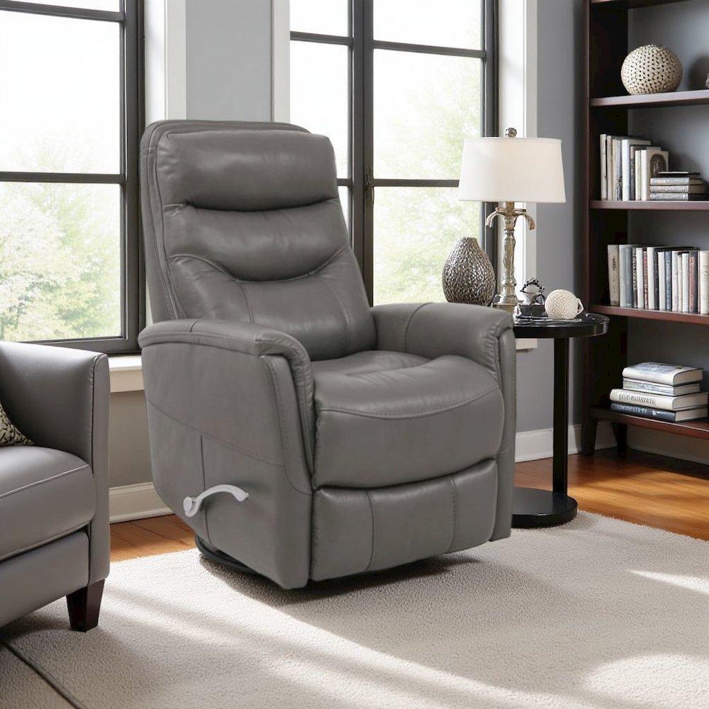 Ice Recliner Nursery Glider Set – Elegant Boucle Chairs for Comfort