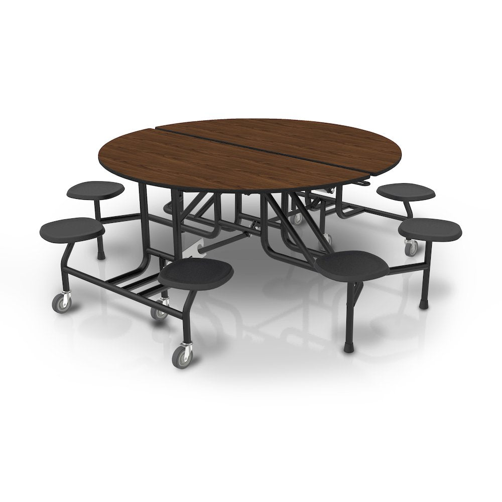 Round Folding Stool Table