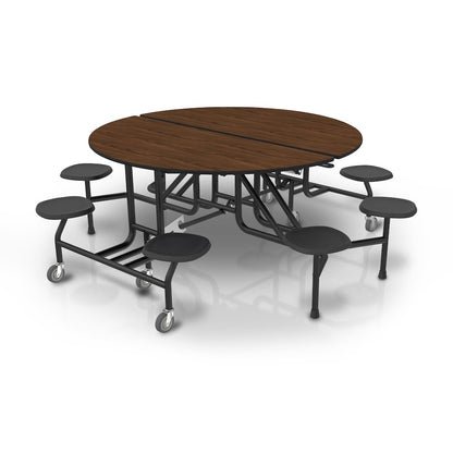 Round Folding Stool Table