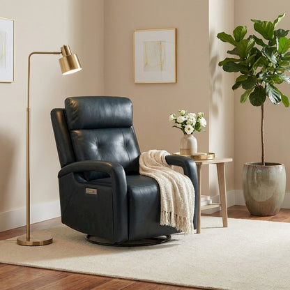 Gilbert Power Swivel Glider Recliner Power Head Rest & Power Lumbar