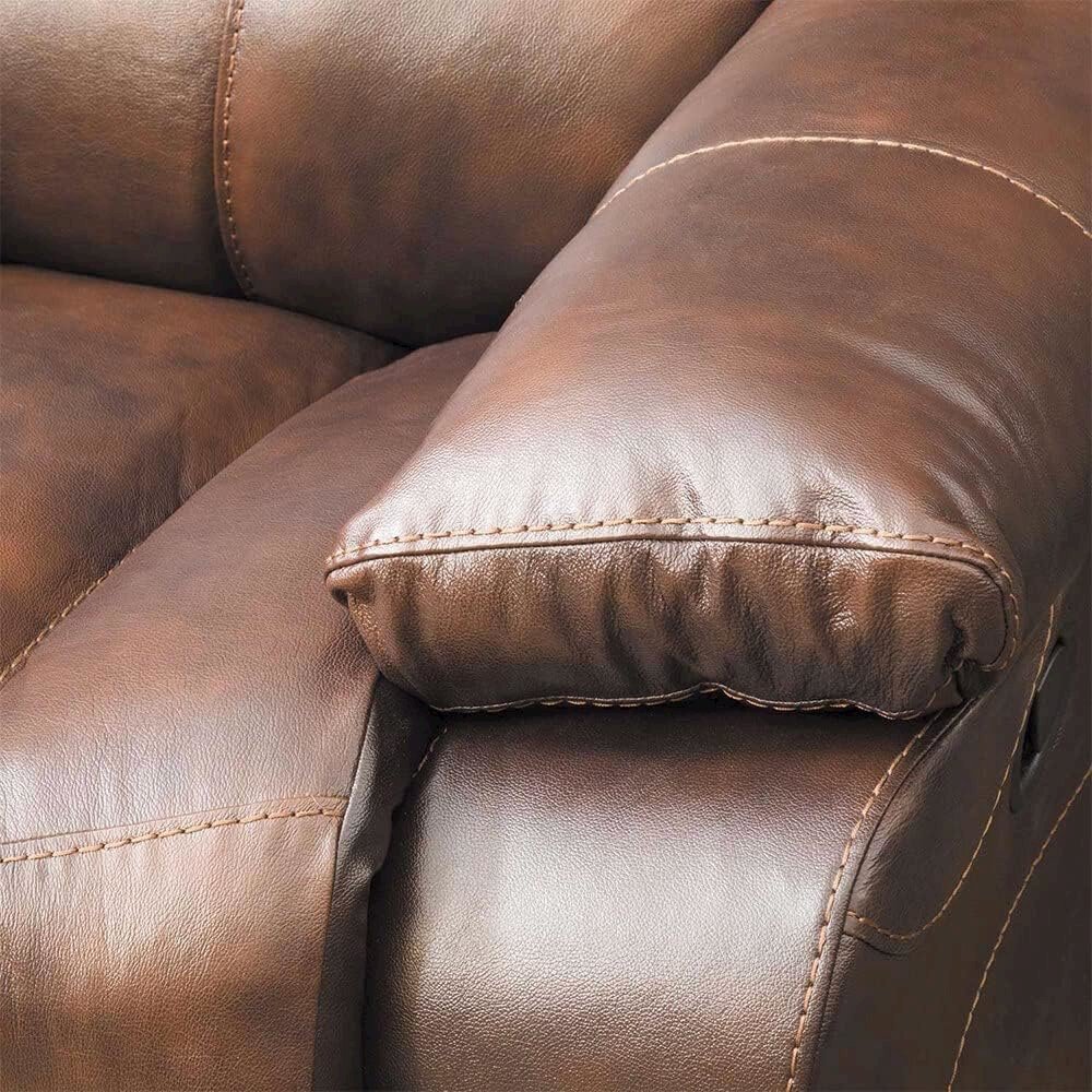 Positano Italian Top Grain Leather Match Power Recliner