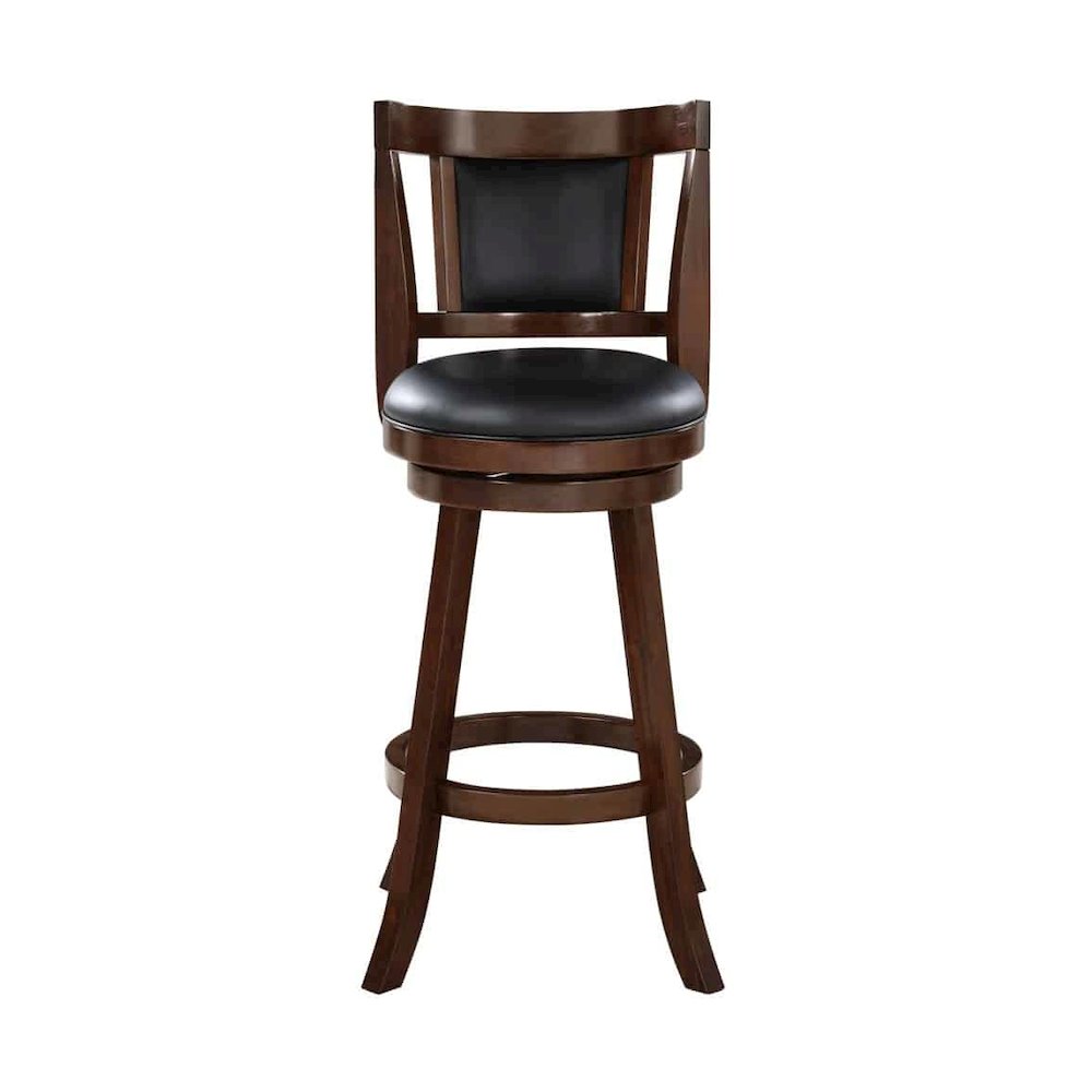 Avianna Swivel Bar Stool - Cappuccino