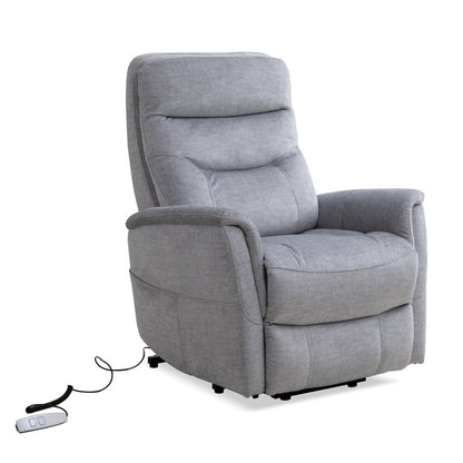 Capri Silver Recliner Nursery Glider Two Pack – Power Lift Recliner