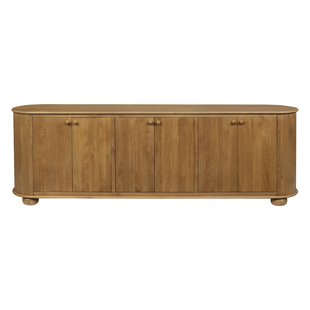 Astrid 6-Door Sideboard in Natural
