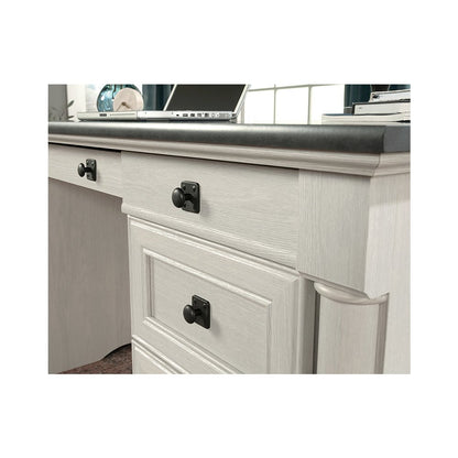 Palladia Executive Desk, Glacier Oak finish