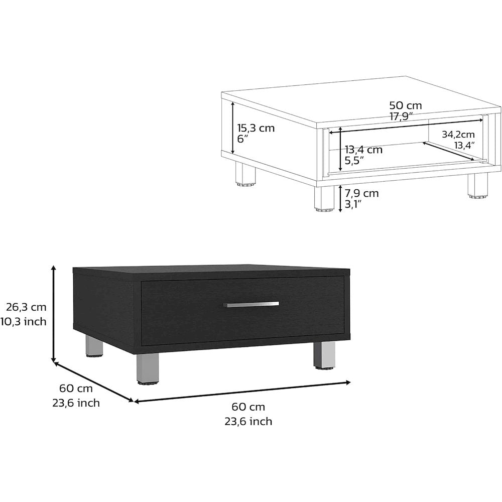 Being Coffee Table Black MDF
