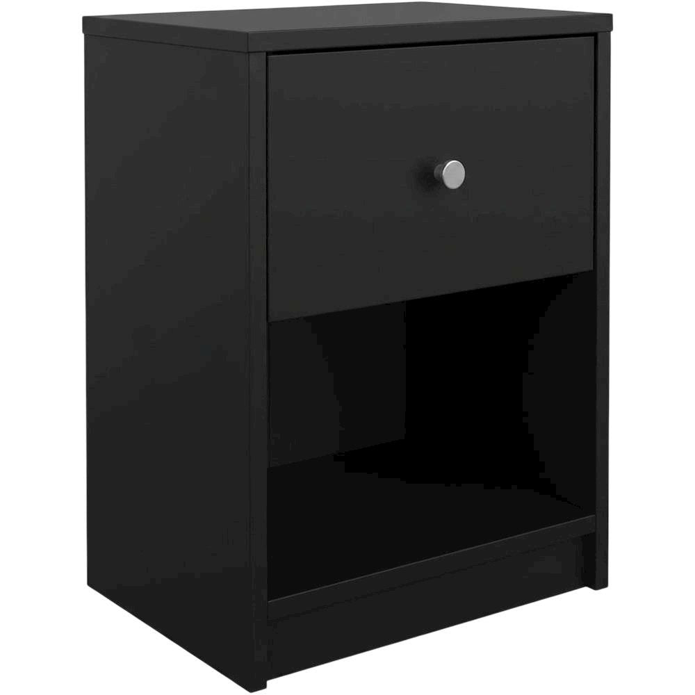 3-Piece Black Bedroom Set with Double Dresser and Nightstands