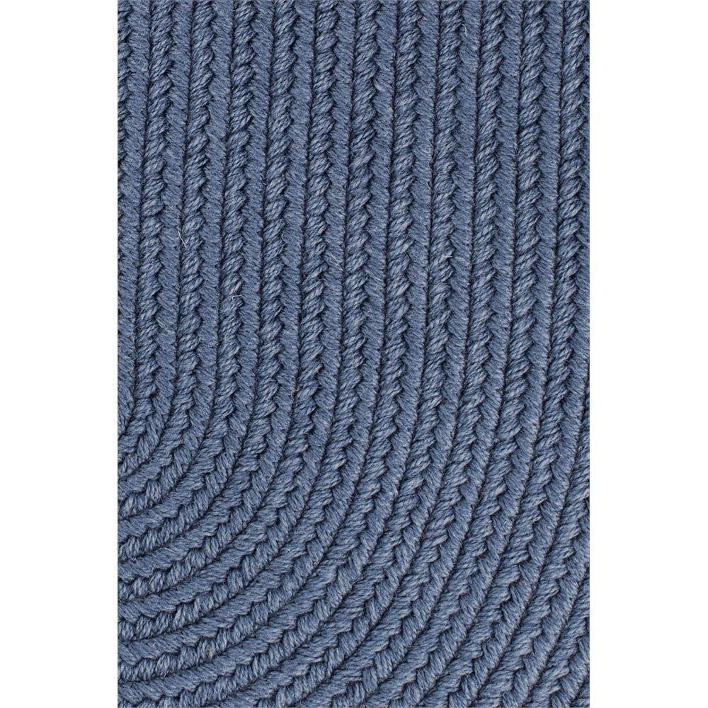 Solid Sailor Blue Wool 18" x 36" Slice