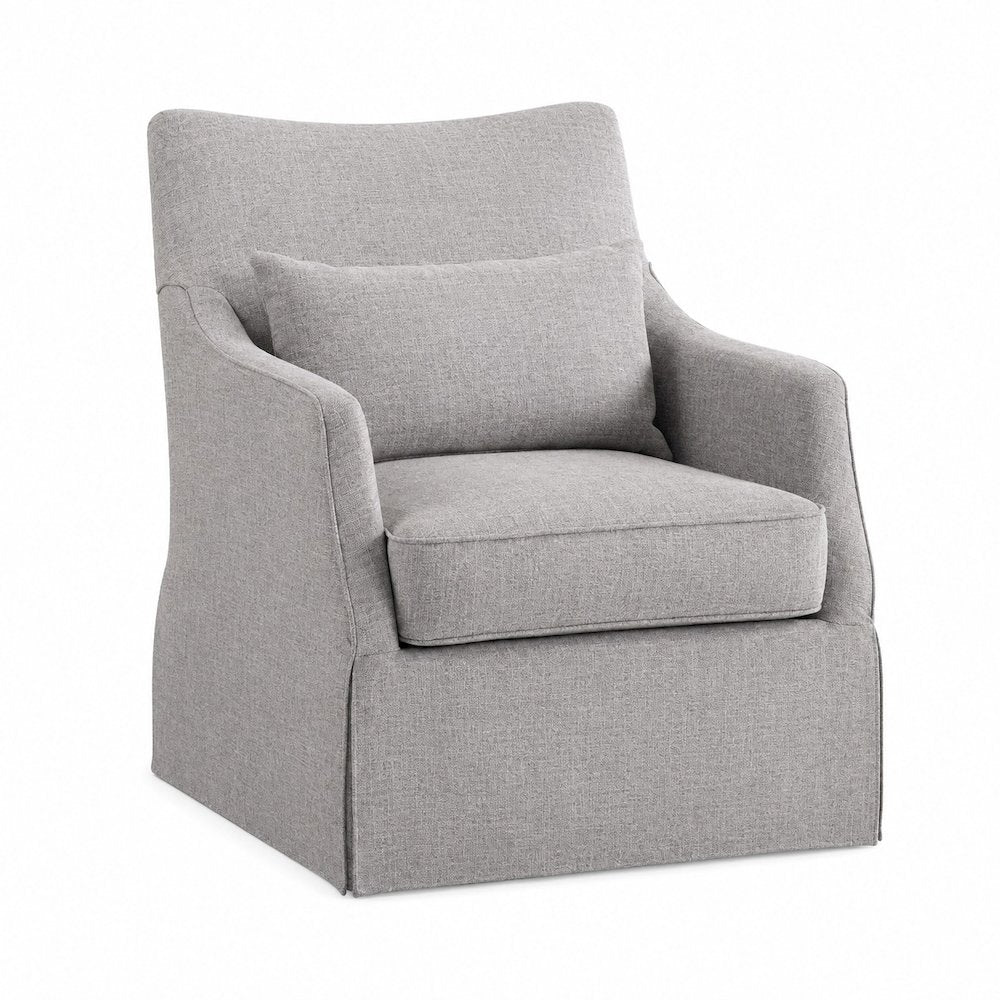 Skirted Swivel Chair