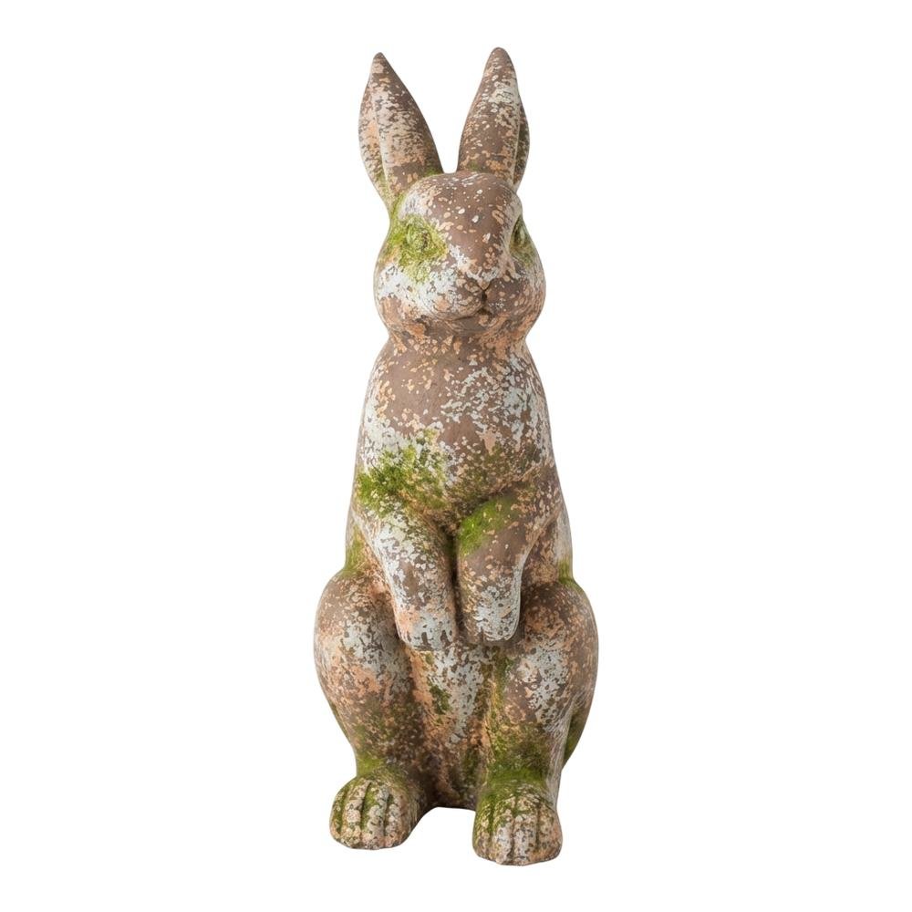 Faux Concrete Rabbit - Head Forward