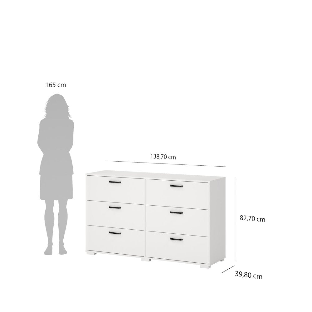 Sofia 4-Piece Bedroom Set, White