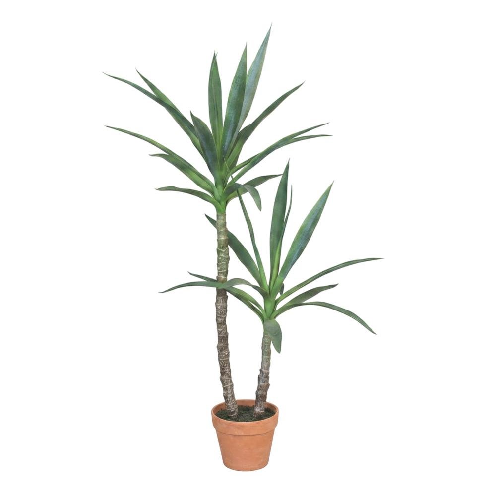 Artificial Heneken Plant With Faux Terracotta Pot