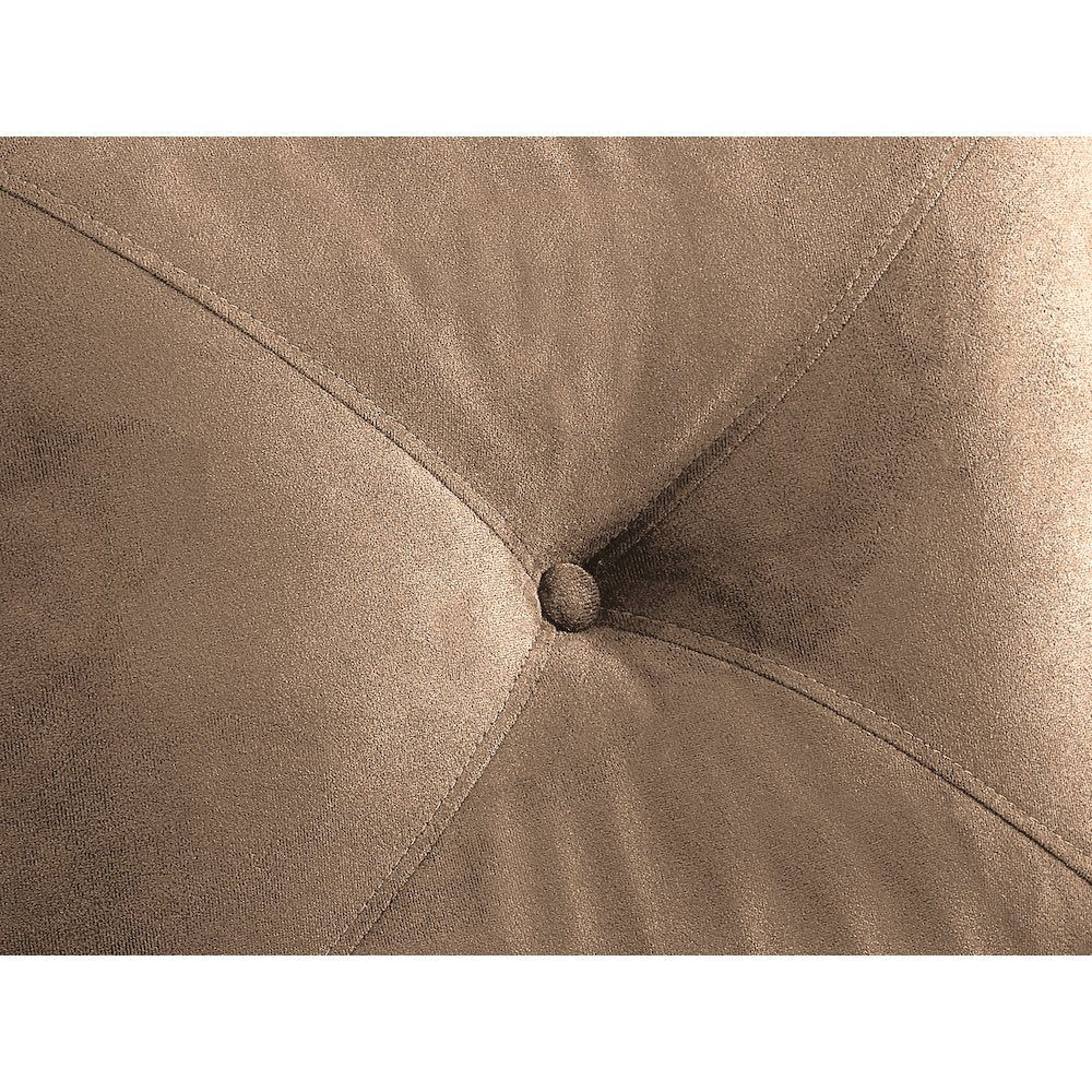 Hartford Loveseat Rolled Arms Brown