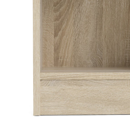 Element Tall Narrow 5-Shelf Office Bookcase, Oak Structure