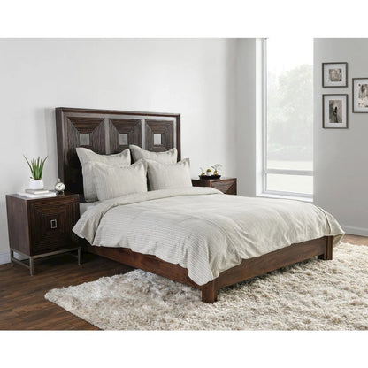 Mason Taupe Queen Duvet