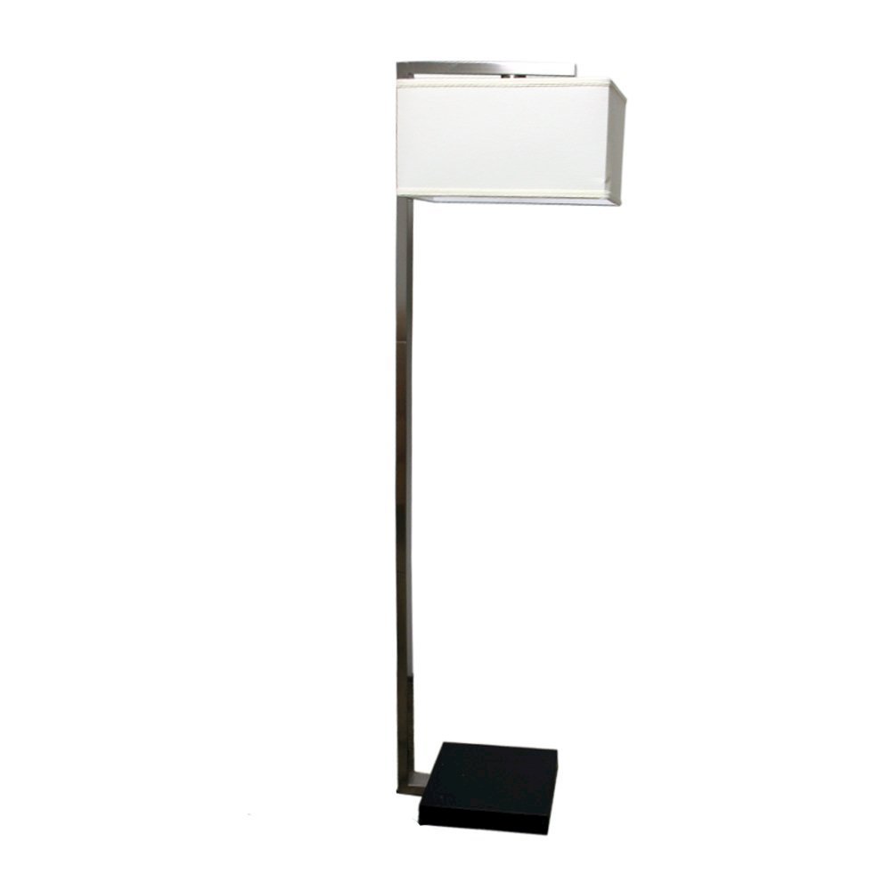 62"H Floating Shade Modern Floor Lamp