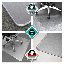 Megamat® Extra Thick Chair Mat for Hard Floors & Carpets - 46" x 53"