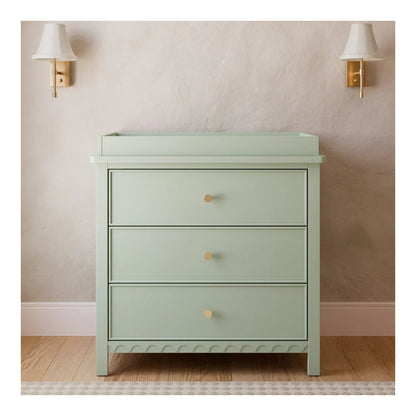 Graco Sasha 3 Drawer Chest with Changing Topper - Sage