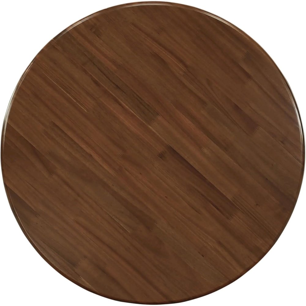 3 Piece Dining Room Table Set Consists of a Round Kitchen Table with Pedestal