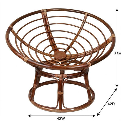 42-inch Rattan Papasan Chair Frame Only