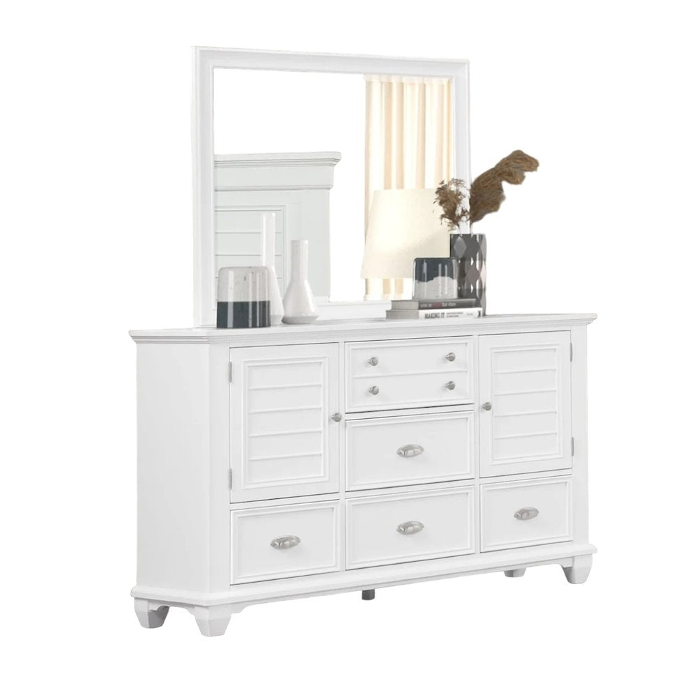 Jamestown Door Chest- White