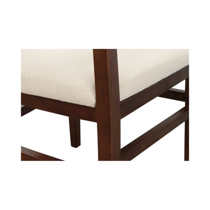 Hartford Mid-Century Modern Dining Chair with Performance Fabric Upholstery