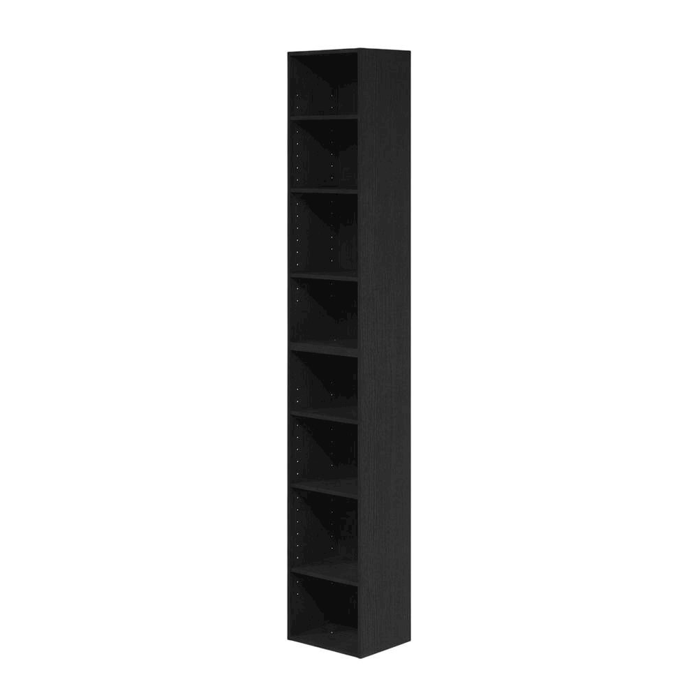 Engineered Wood Bookcase with Open Shelving for Living Room Storage