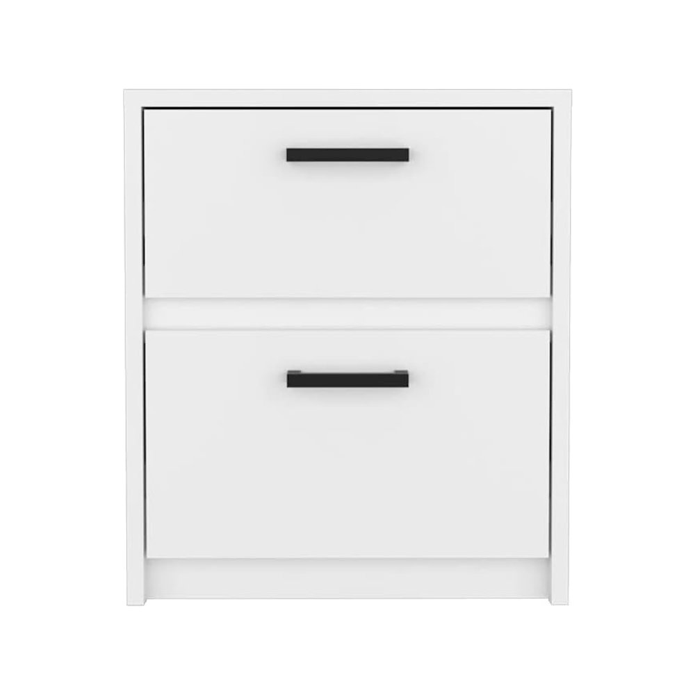 Trivor Nightstand White MDF