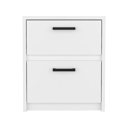Trivor Nightstand White MDF