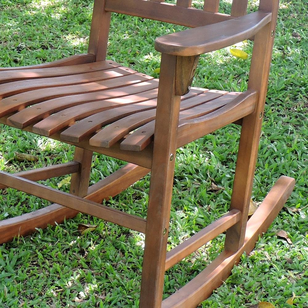 Traditional Rocking Chair, Natural Stain