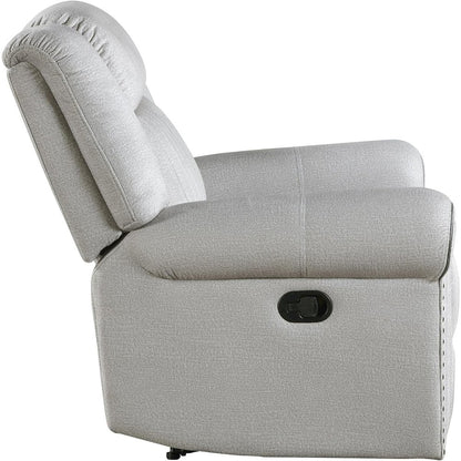 Lexicon Brennen Microfiber Reclining Chair in Mist