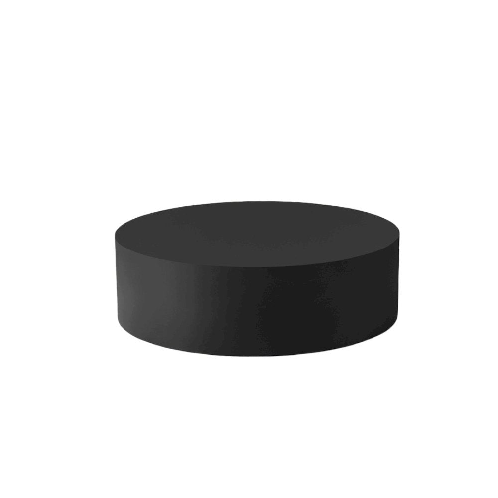 Spencer Round Coffee Table Black