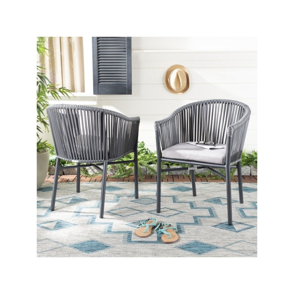Kofi Stackable Rope Chair