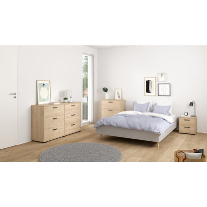 Sofia 4-Piece Bedroom Set, Jackson Hickory