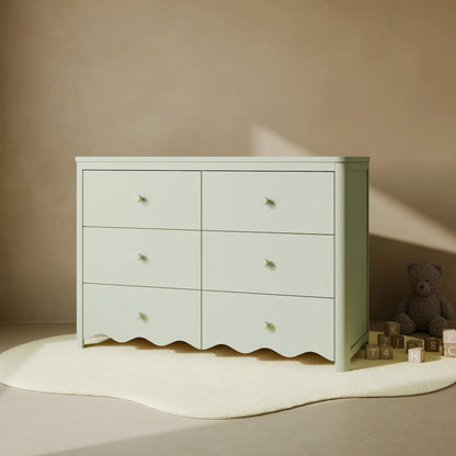 Casablanca 6 Drawer Dresser - Sage