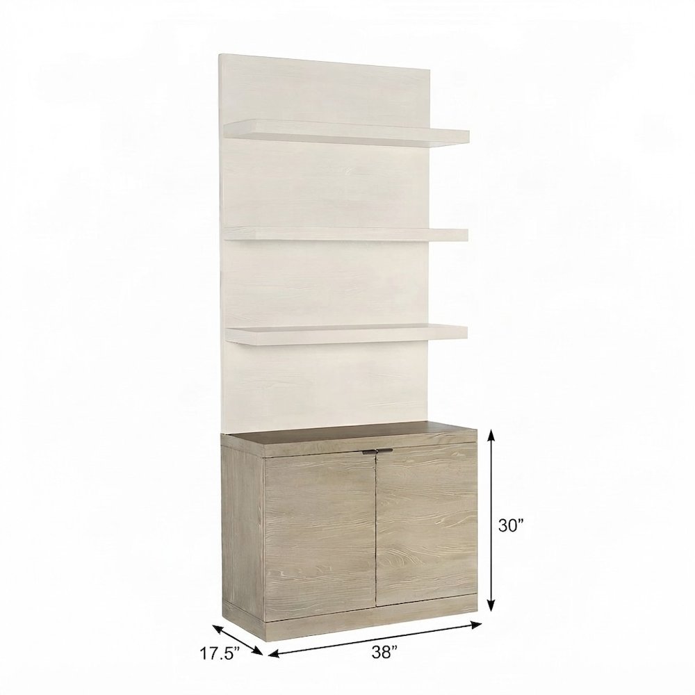 Hooker Furniture Home Office Cascade Bookcase Base