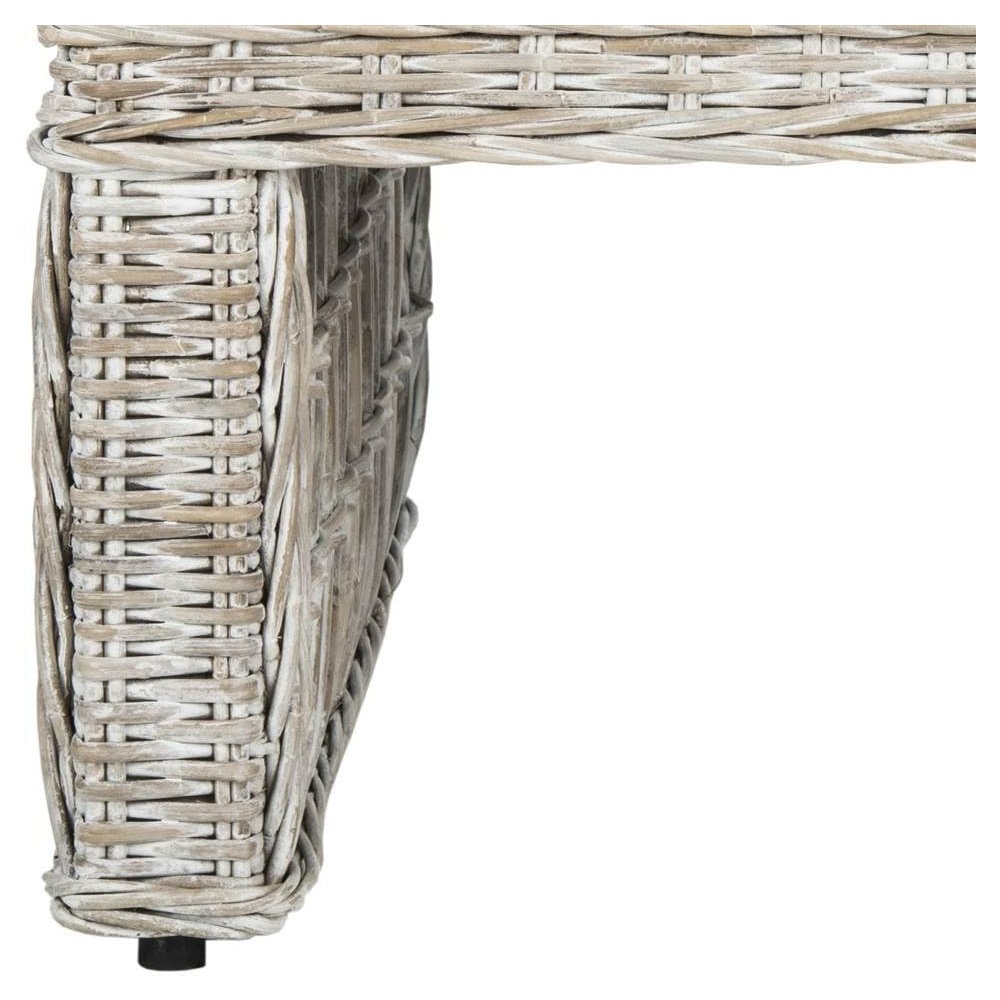 SHILA WICKER COFFEE TABLE