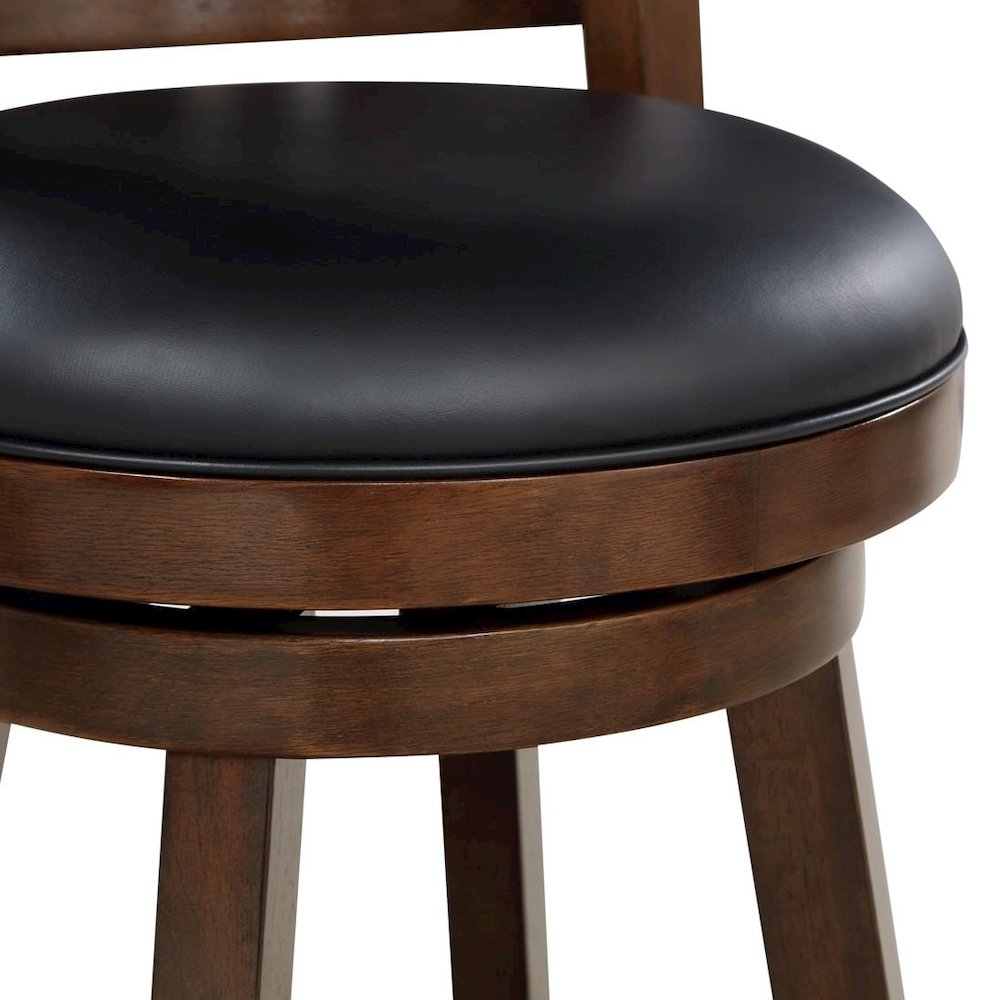 Avianna Swivel Bar Stool - Cappuccino