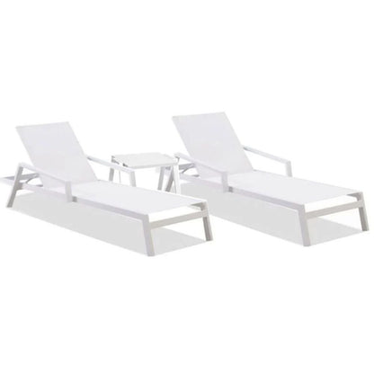 Panama Jack Mykonos 3-Piece Chaise Lounge